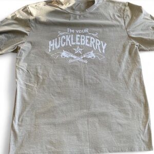 Men's Tan Huckleberry Graphic T-Shirt